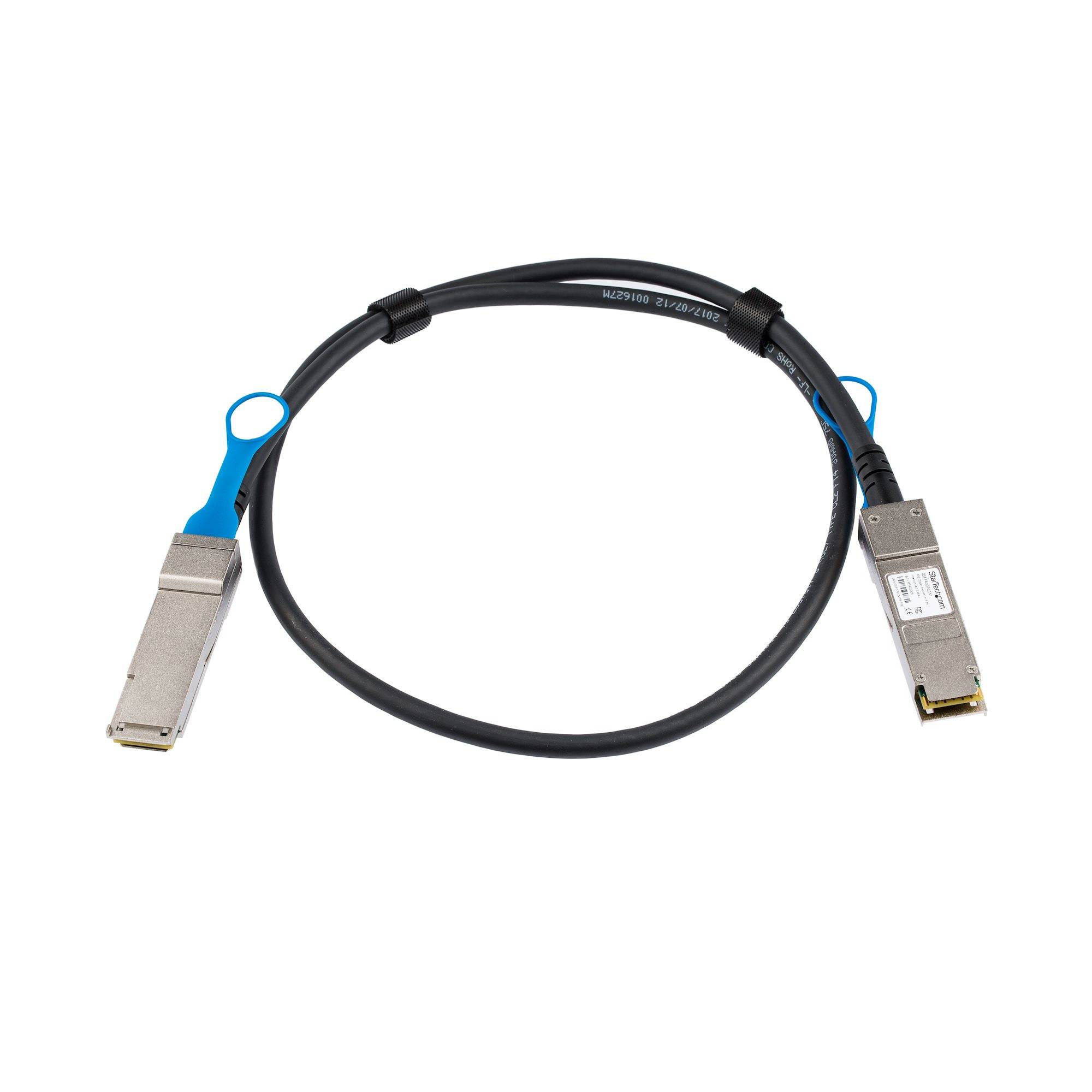 Rca Informatique - image du produit : 1M QSFP+ DIRECT ATTACH CABLE - MSA COMPLIANT - 40G QSFP+