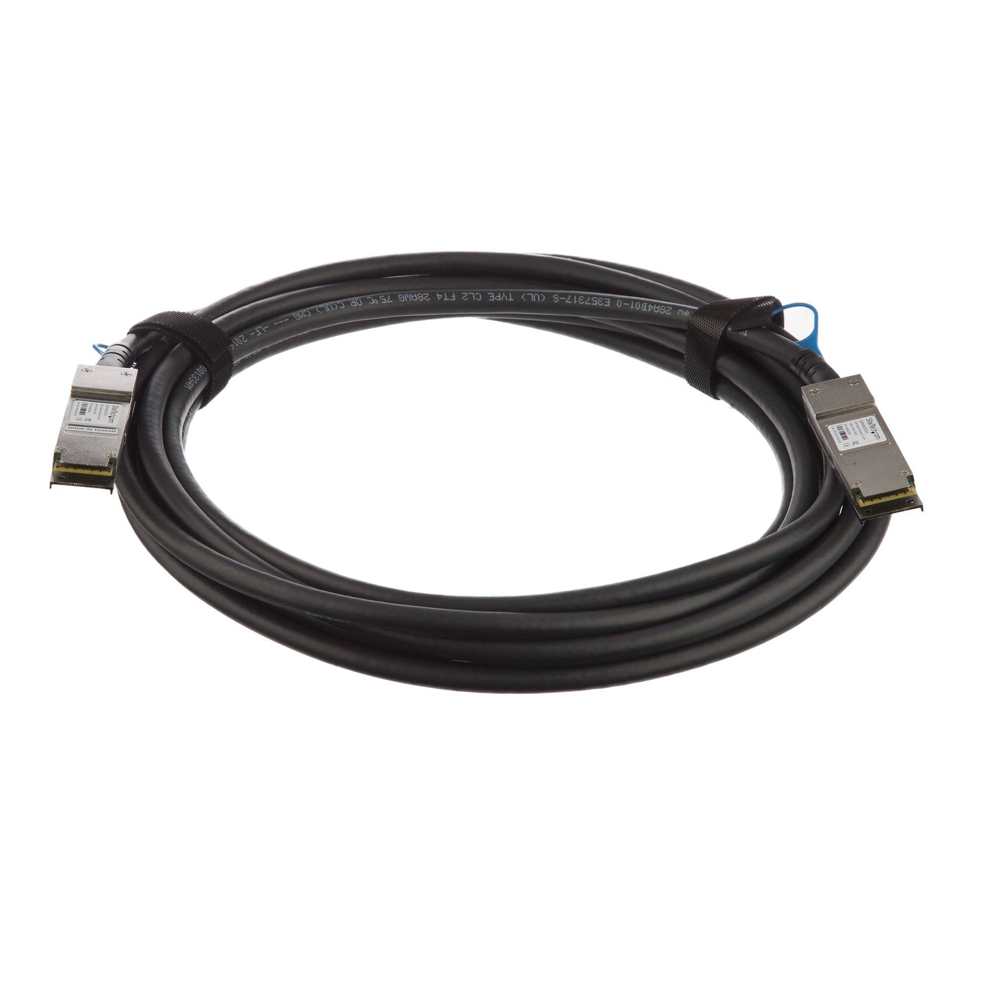 Rca Informatique - image du produit : 5M QSFP+ DIRECT ATTACH CABLE - MSA COMPLIANT - 40G QSFP+