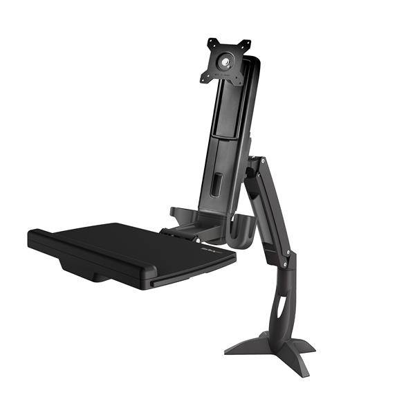 Rca Informatique - image du produit : SIT STAND MONITOR ARM - HEIGHT ADJUSTABLE MONITOR ARMDESK MOUNT