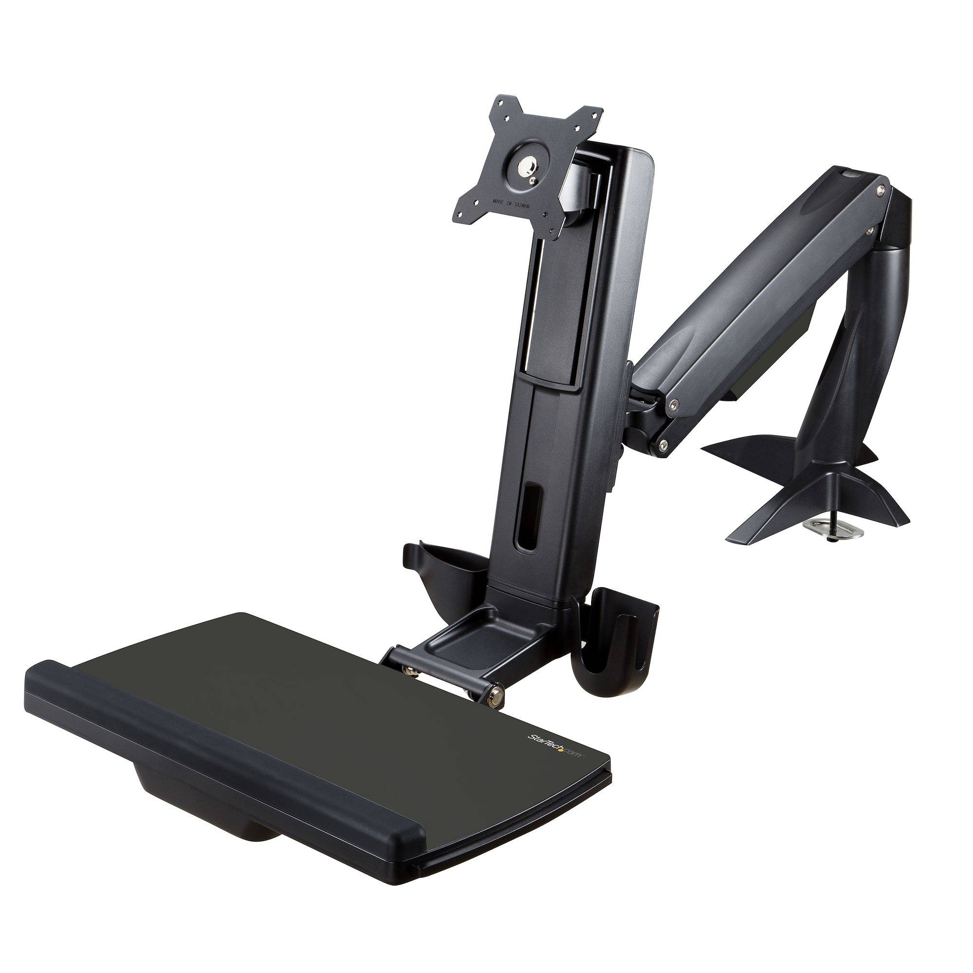 Rca Informatique - image du produit : SIT STAND MONITOR ARM - HEIGHT ADJUSTABLE MONITOR ARMDESK MOUNT