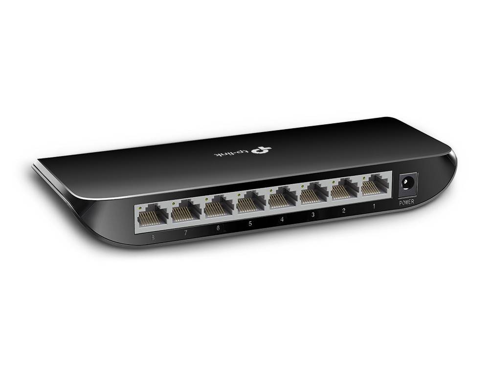 Rca Informatique - image du produit : TL-SG1008D  8-PORT-GBIT-DT 8 10/100/1000MBIT/S-RJ45-PORTS