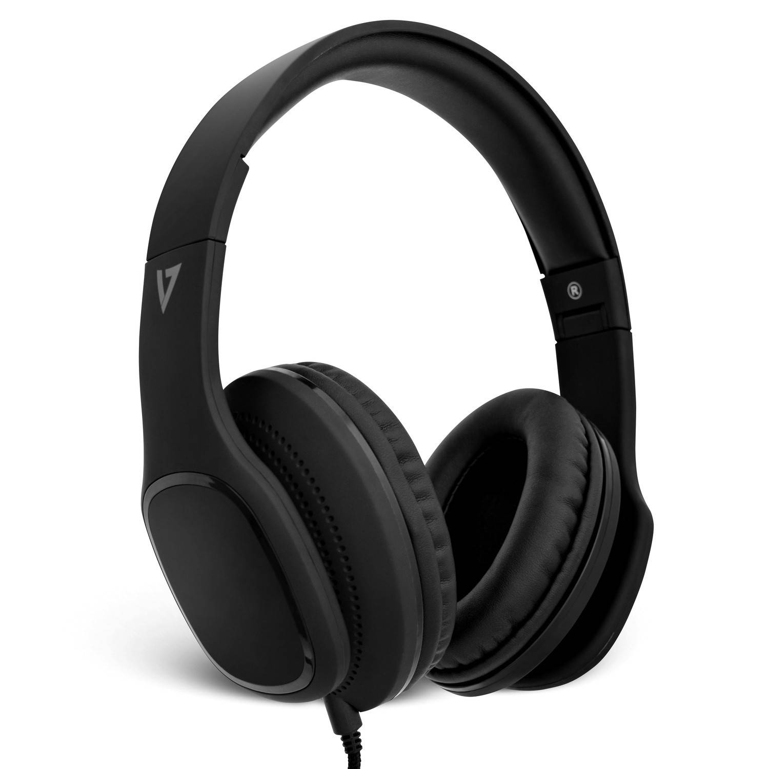 Rca Informatique - image du produit : CASQUE AUDIO PLIABLE AVEC MICROPHONE CIRCUM JACK 3.5MM IN