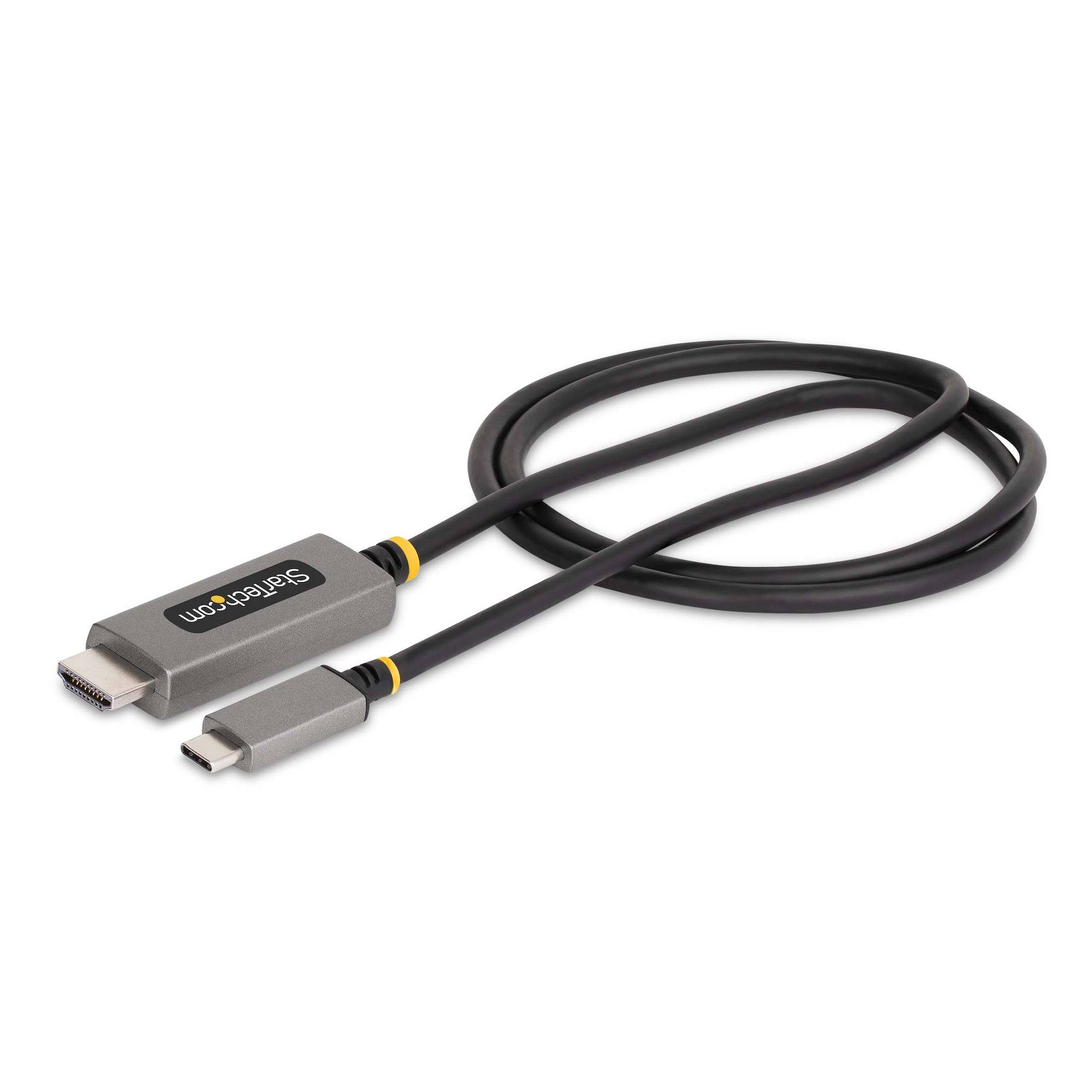 Rca Informatique - image du produit : 3FT USB-C TO HDMI ADAPTER - USB TYPE-C TO HDMI CONVERTER CABLE