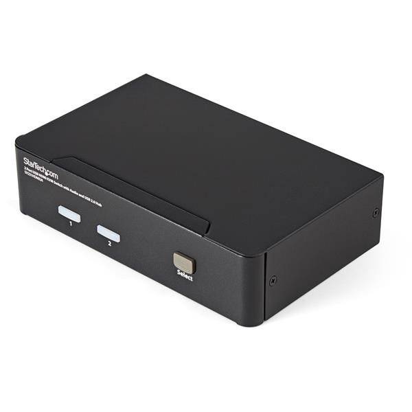 Rca Informatique - Image du produit : COMMUTATEUR KVM USB HDMI AVEC AUDIO - 2 PORTS