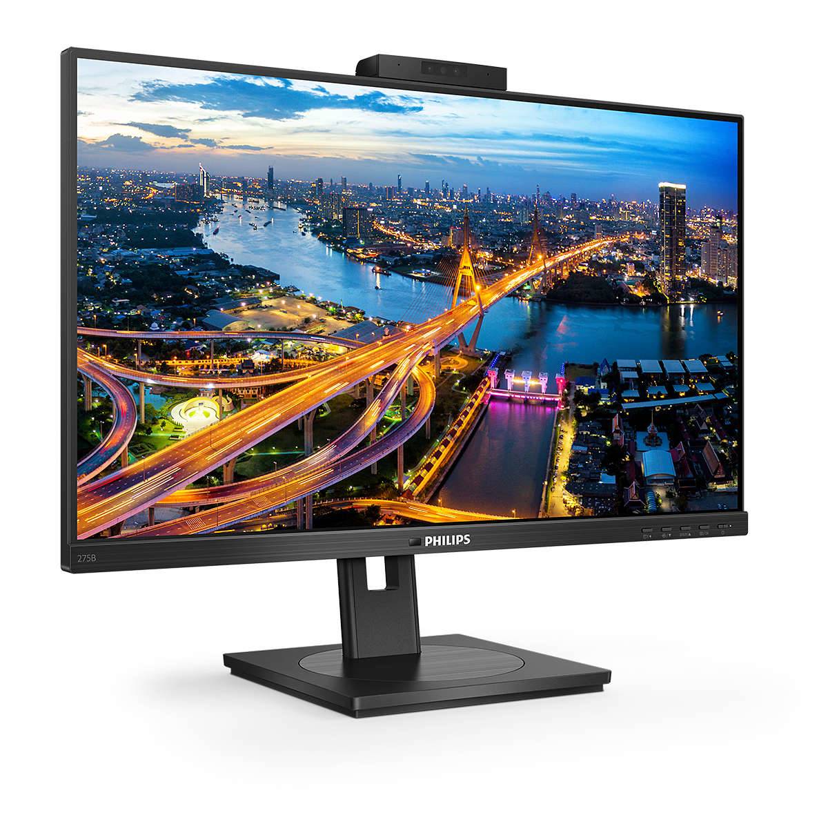 Rca Informatique - image du produit : 275B1H/00 27IN IPS QHD 350CD/4MS/HDMI/DP/3USB/USB-B/HAS