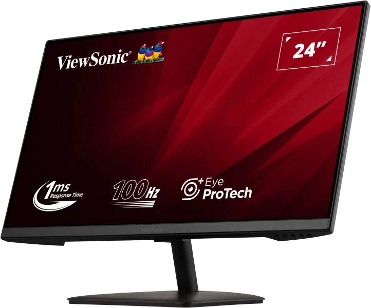 Rca Informatique - image du produit : VA2408-MHDB 23.8IN IPS FHD 100HZ/HDMI/DP/VGA/2USB/USB-B