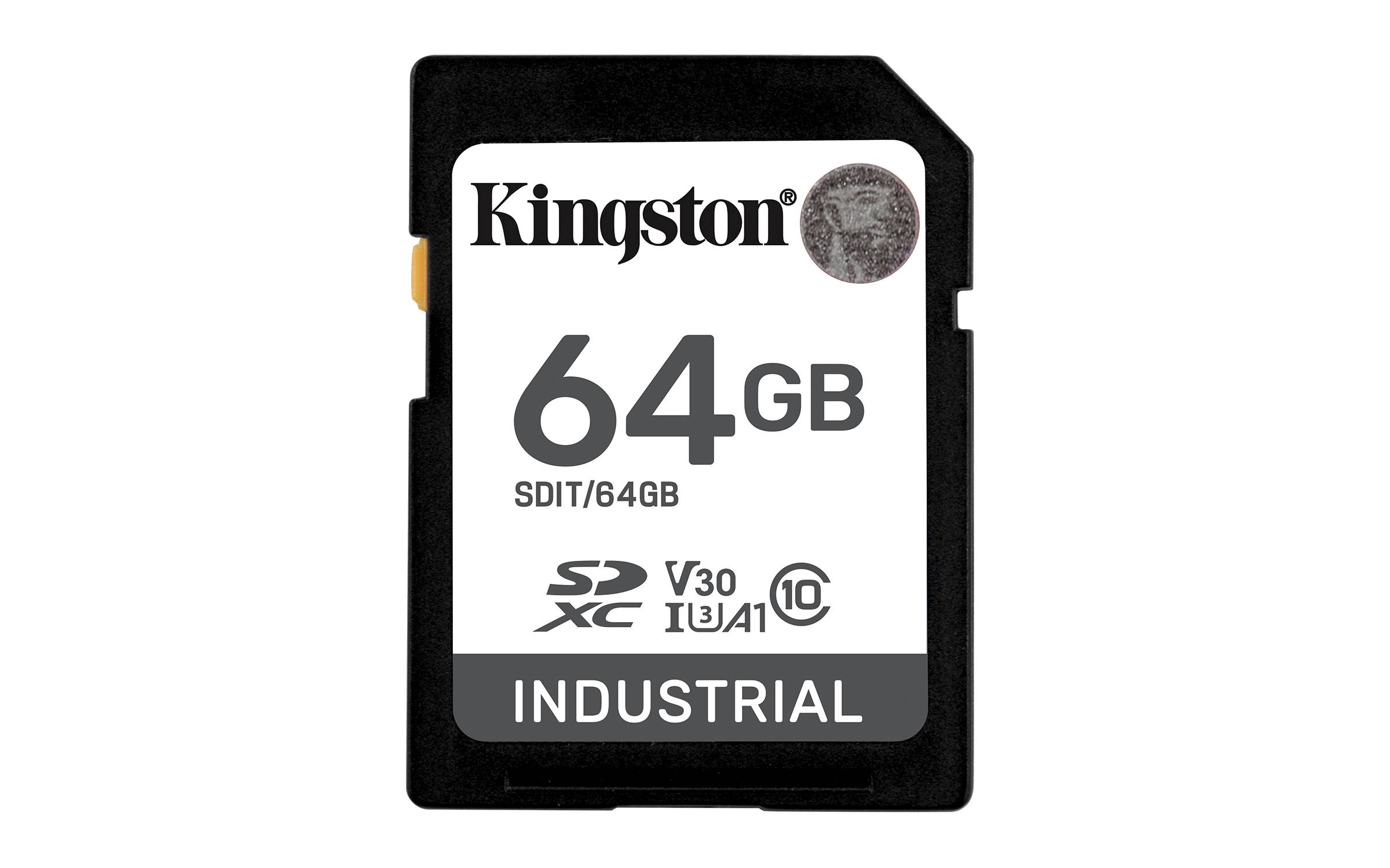 Rca Informatique - Image du produit : 64GB SDXC INDUSTRIAL C10 -40C TO 85C UHS-I U3 V30 A1 PSLC