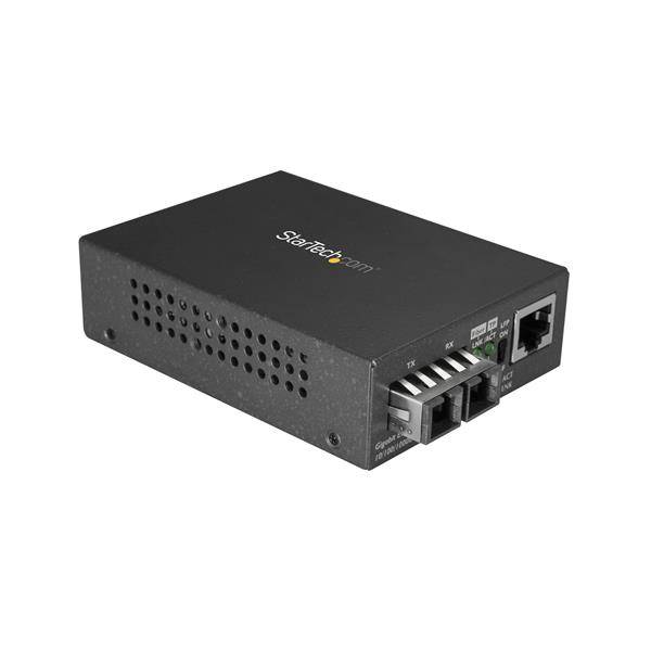 Rca Informatique - Image du produit : FIBER MEDIA CONVERTER MM FIBER 550 M - 1000BASE-SX