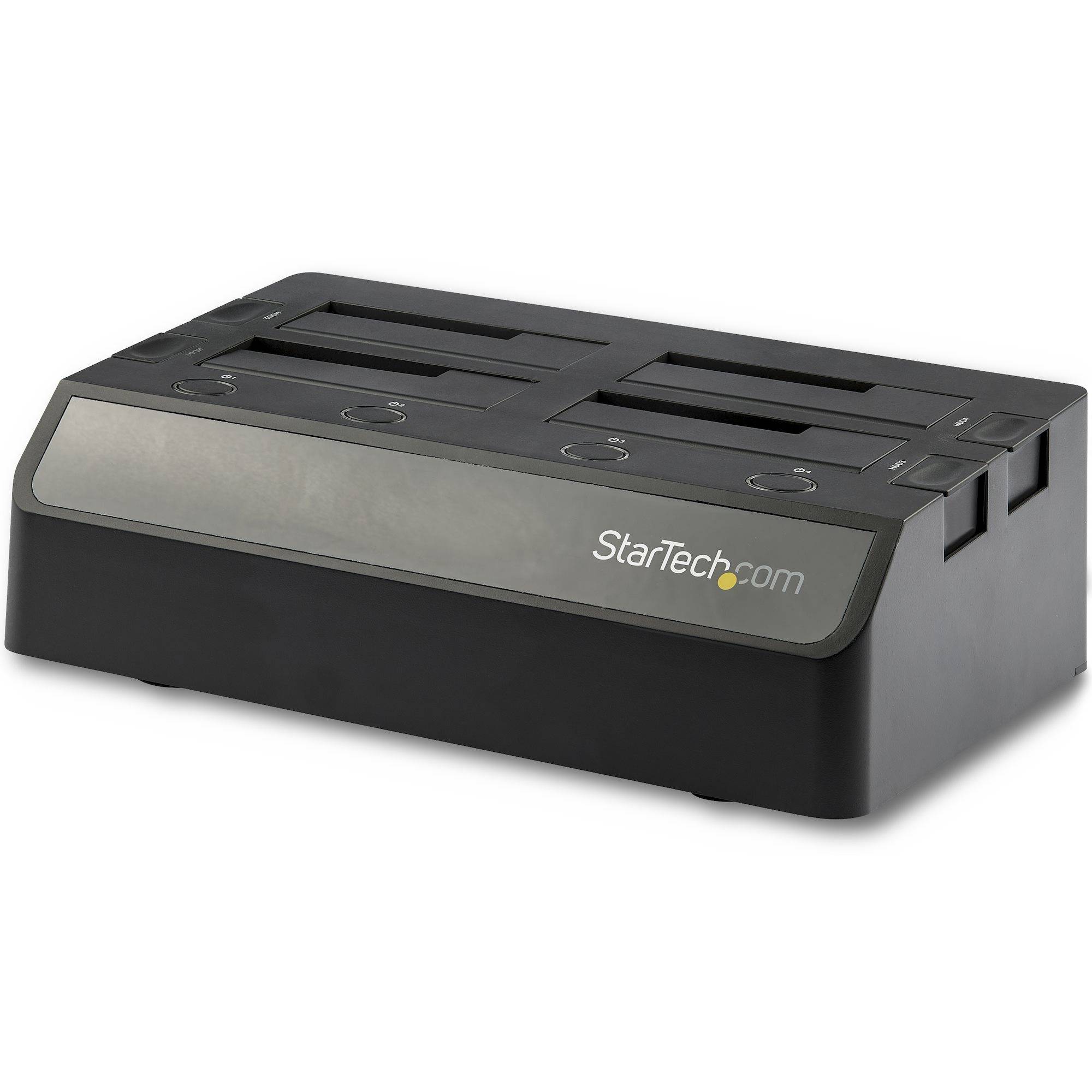 Rca Informatique - image du produit : 4 BAY SATA HDD DOCKING STATION 2.5/3.5INCH SSD/HDD USB C USB-A