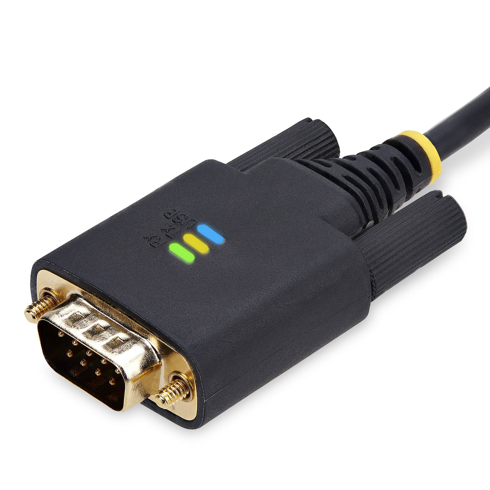 Rca Informatique - image du produit : USB TO SERIAL DCE CABLE USB TO NULL MODEM SERIAL ADAPTER