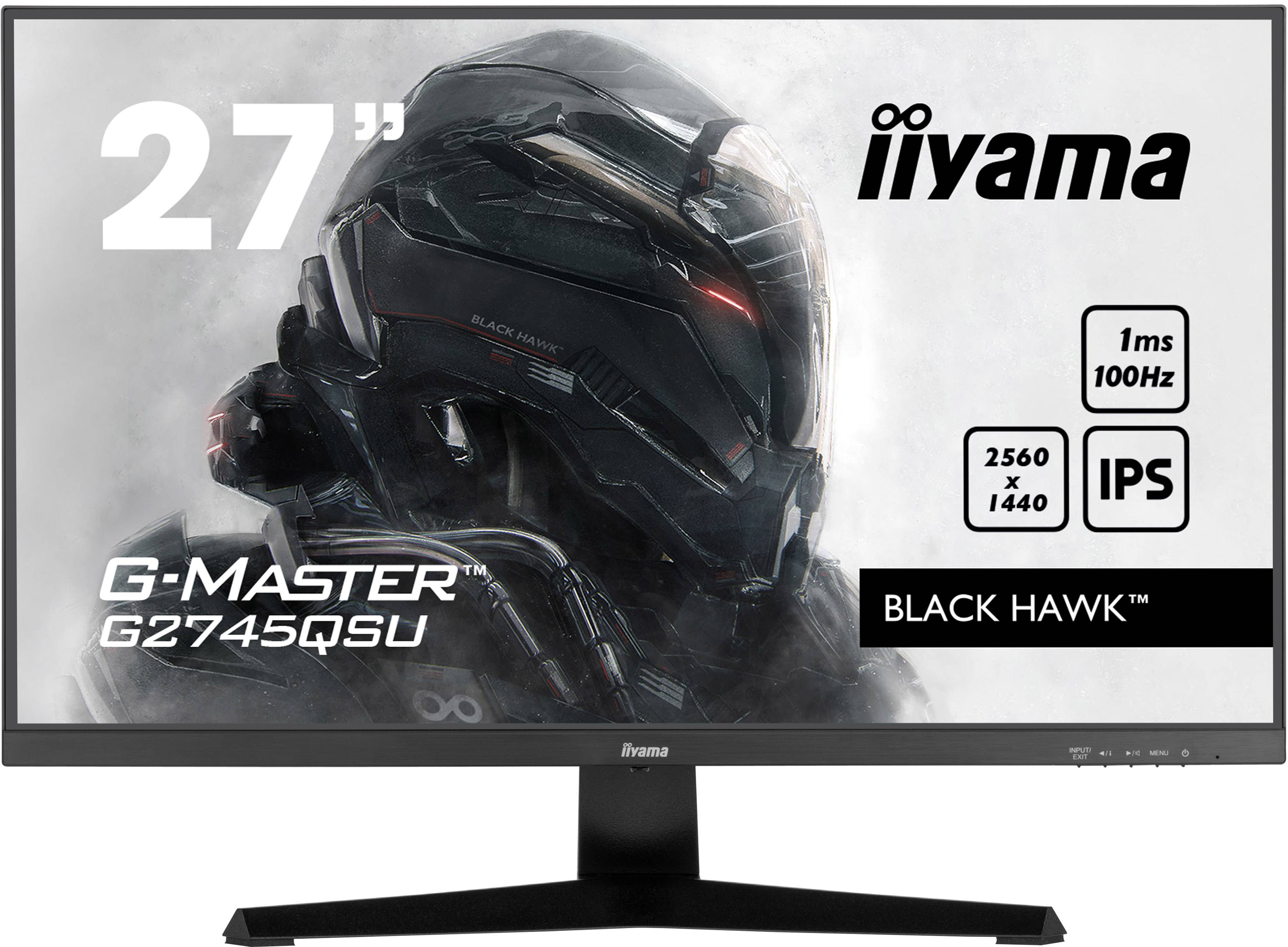 Rca Informatique - image du produit : G2745QSU-B1 27IN IPS WQHD 100HZ 250CD/1MS/HDMI/DP/2USB HUB