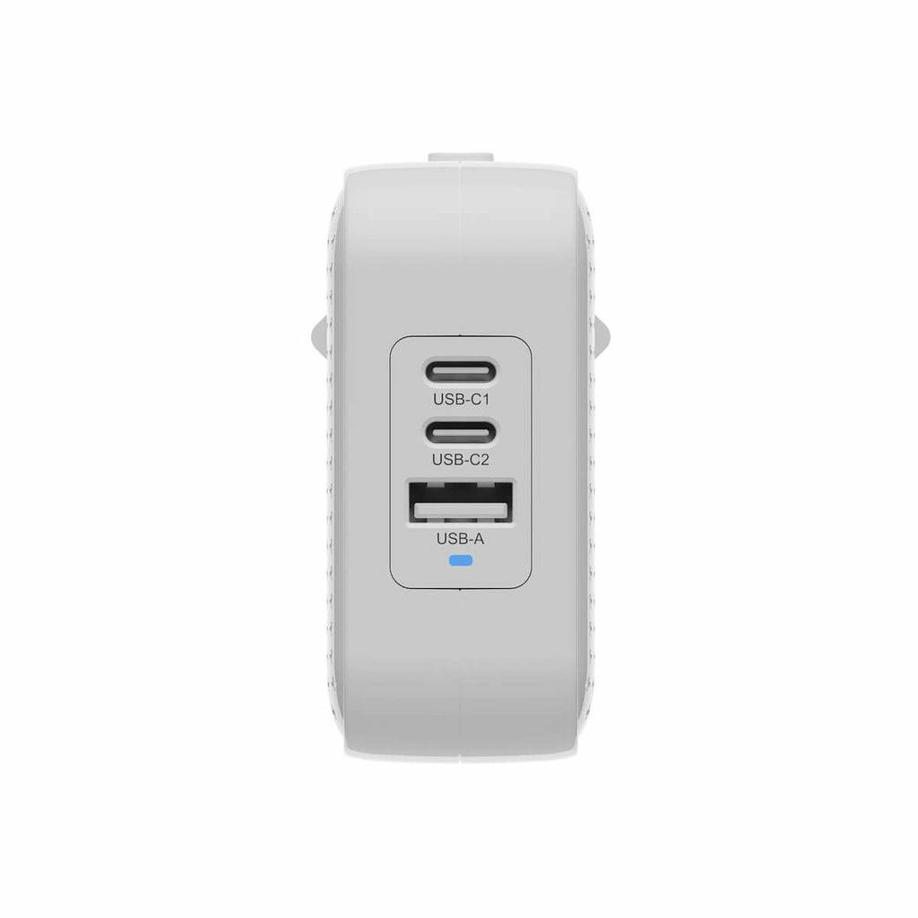 Rca Informatique - image du produit : HYPER HYPERJUICE 70W USB-C GAN GLOBAL CHARGER WHITE