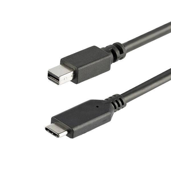 Rca Informatique - Image du produit : 1M / 3FT USB C TO MINI DP CABLE - 4K 60HZ - BLACK