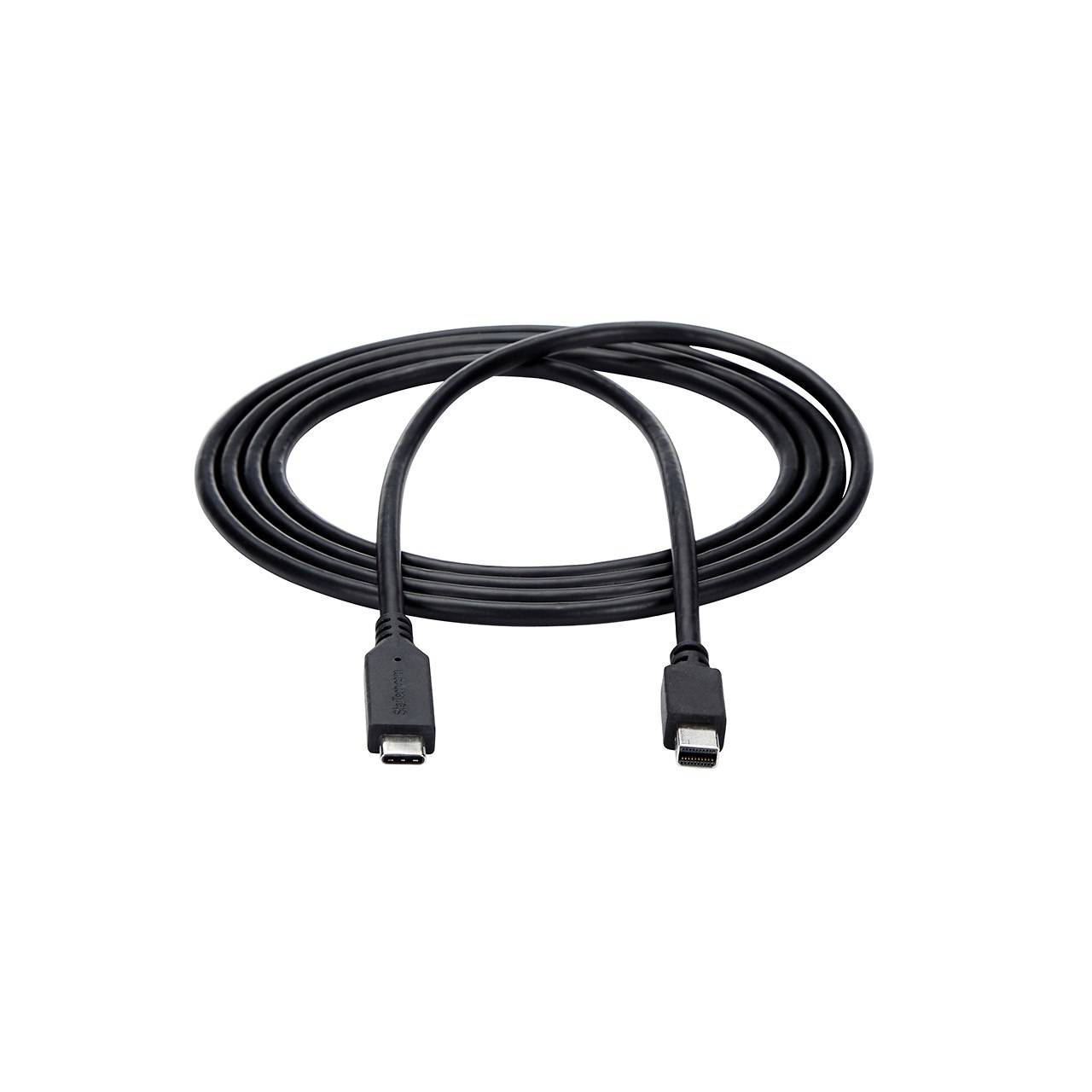 Rca Informatique - image du produit : 1.8M / 6FT USB C TO MINI DP CABLE - 4K 60HZ - BLACK