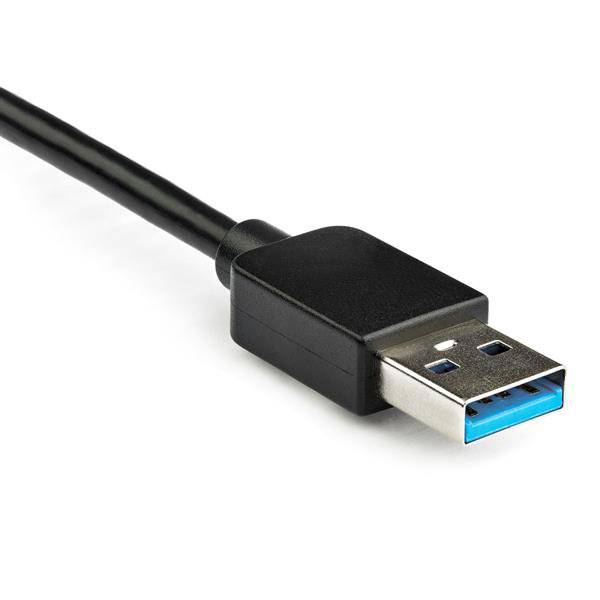 Rca Informatique - image du produit : USB TO DUAL DISPLAYPORT ADAPTER - 4K 60HZ - USB 3.0 (5GBPS)