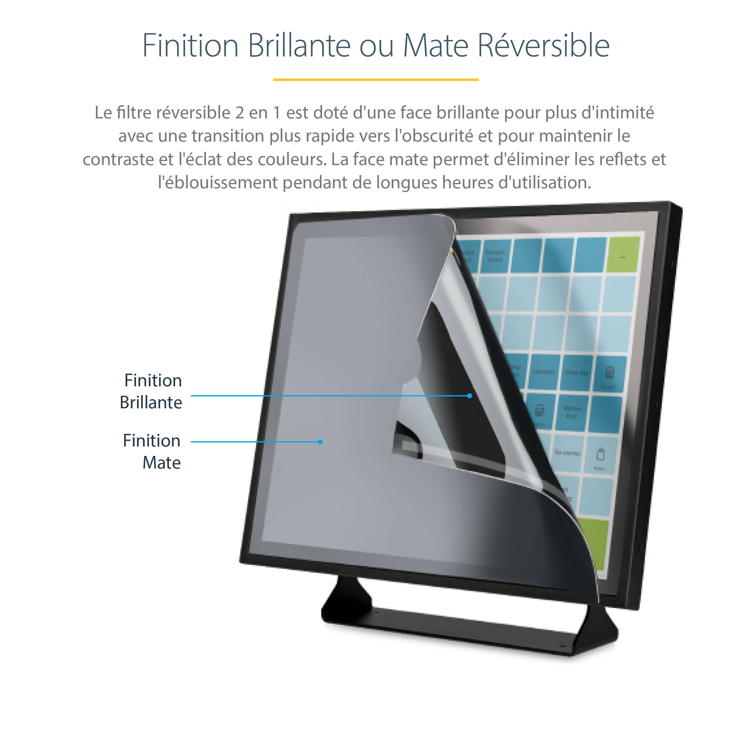 Rca Informatique - image du produit : 17IN MONITOR PRIVACY FILTER - COMPUTER PRIVACY SCREEN/PROTECTO