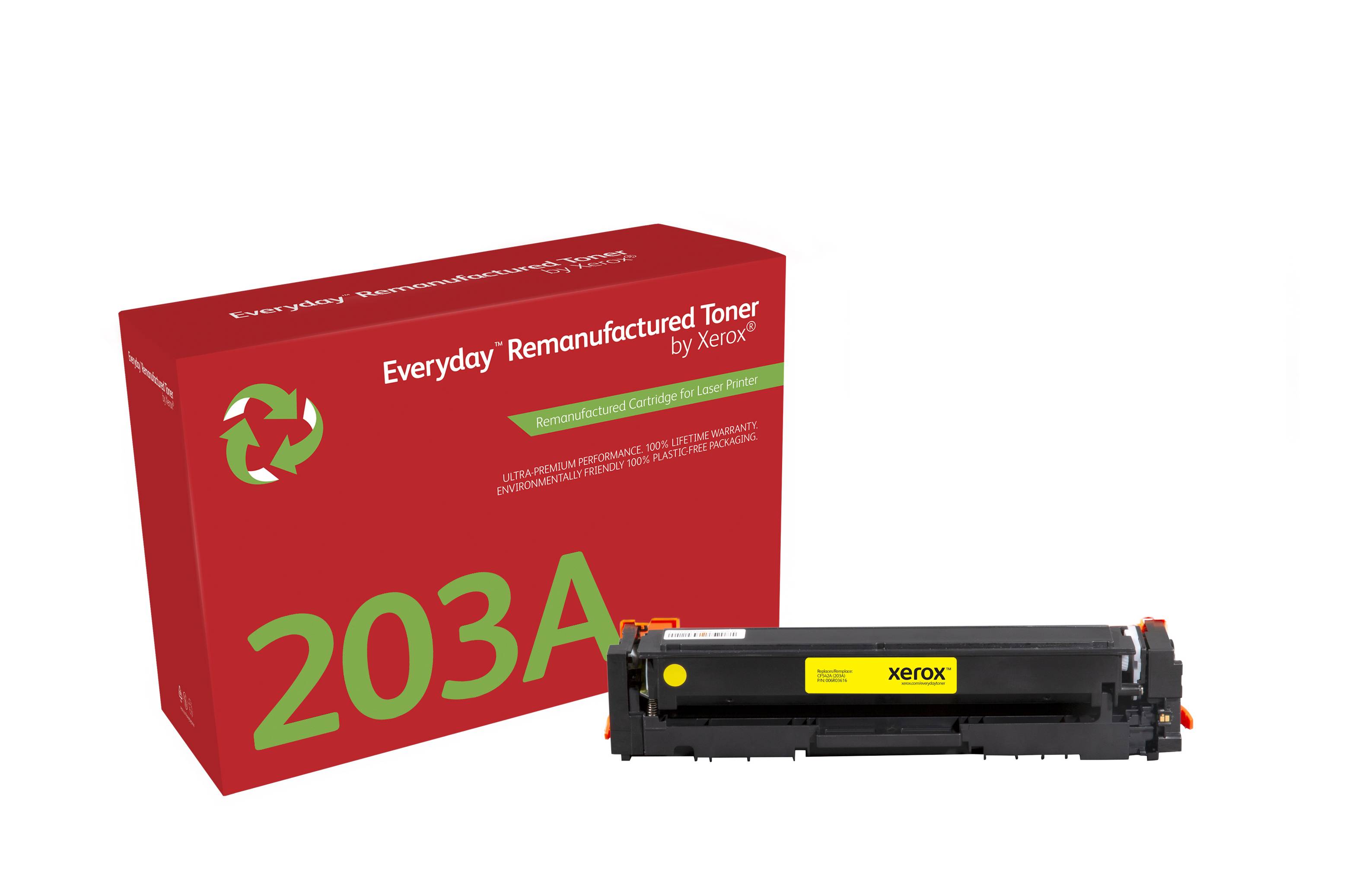 Rca Informatique - Image du produit : HP 203A YELLOW TONER CARTR PRO M254 MFP M280 MFP M281