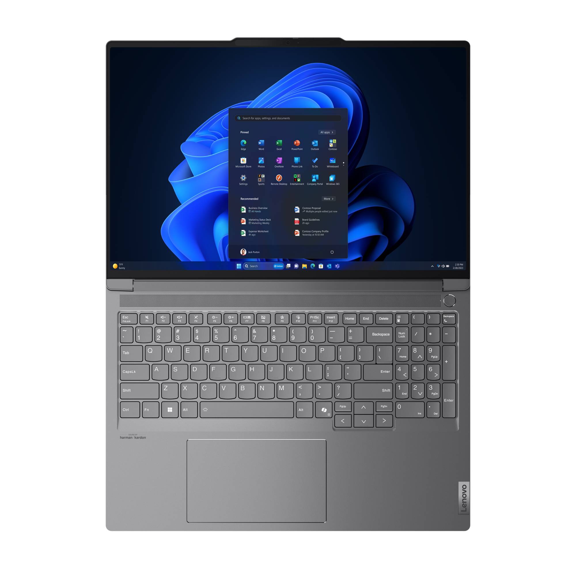 Rca Informatique - image du produit : THINKBOOK 16P I7-14650HX 512GB 16GB 16IN NOOD W11P