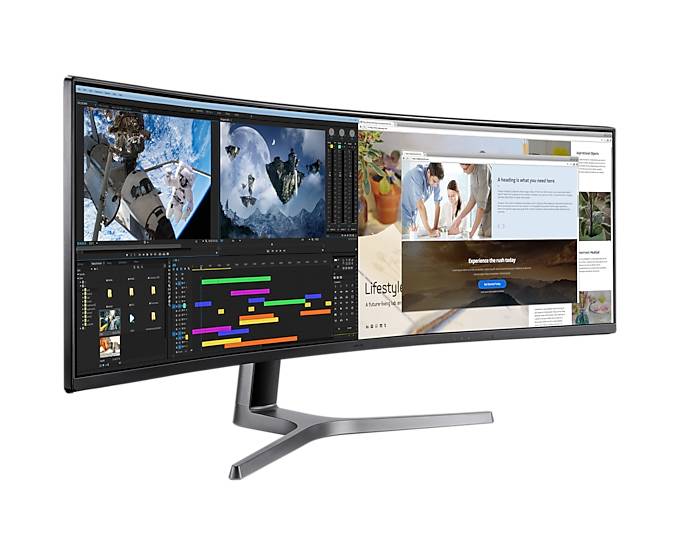 Rca Informatique - image du produit : 49IN LED 5120X1440 16:9 C49RG90SSU 3000:1 HDMI DP