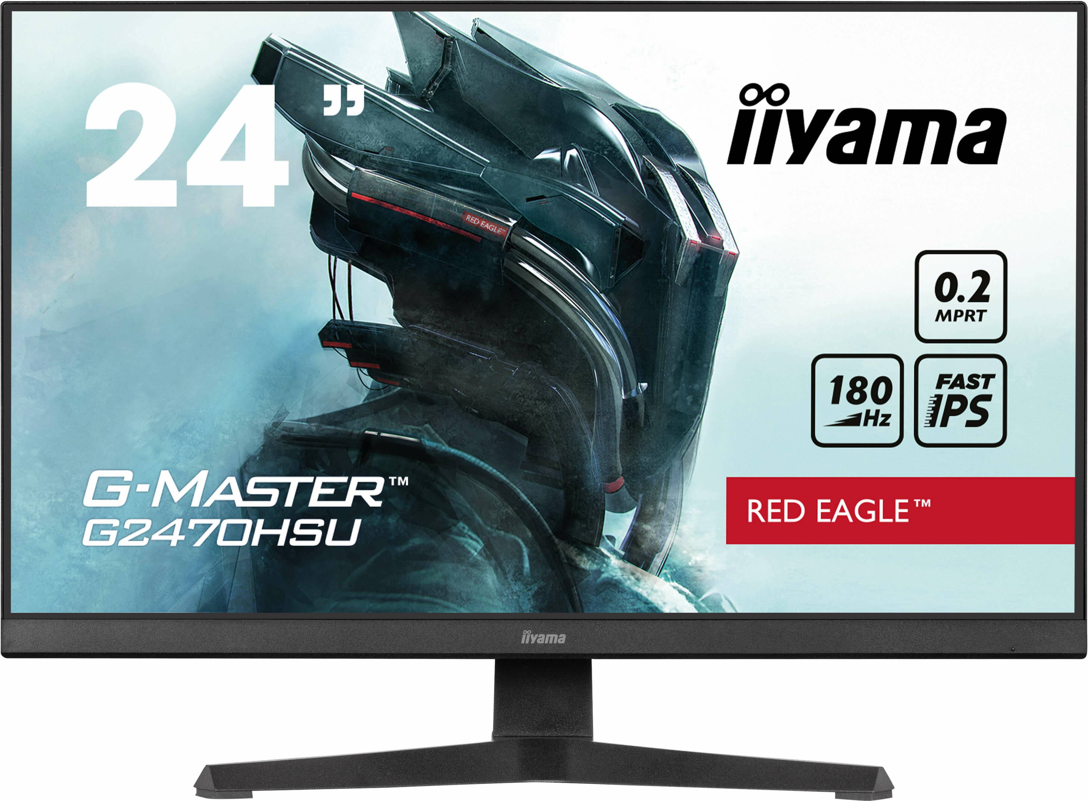 Rca Informatique - image du produit : 23.8IN G-MASTER RED EAGLE FAST IPS 1920X1080 180HZ AND 0.2MS MP