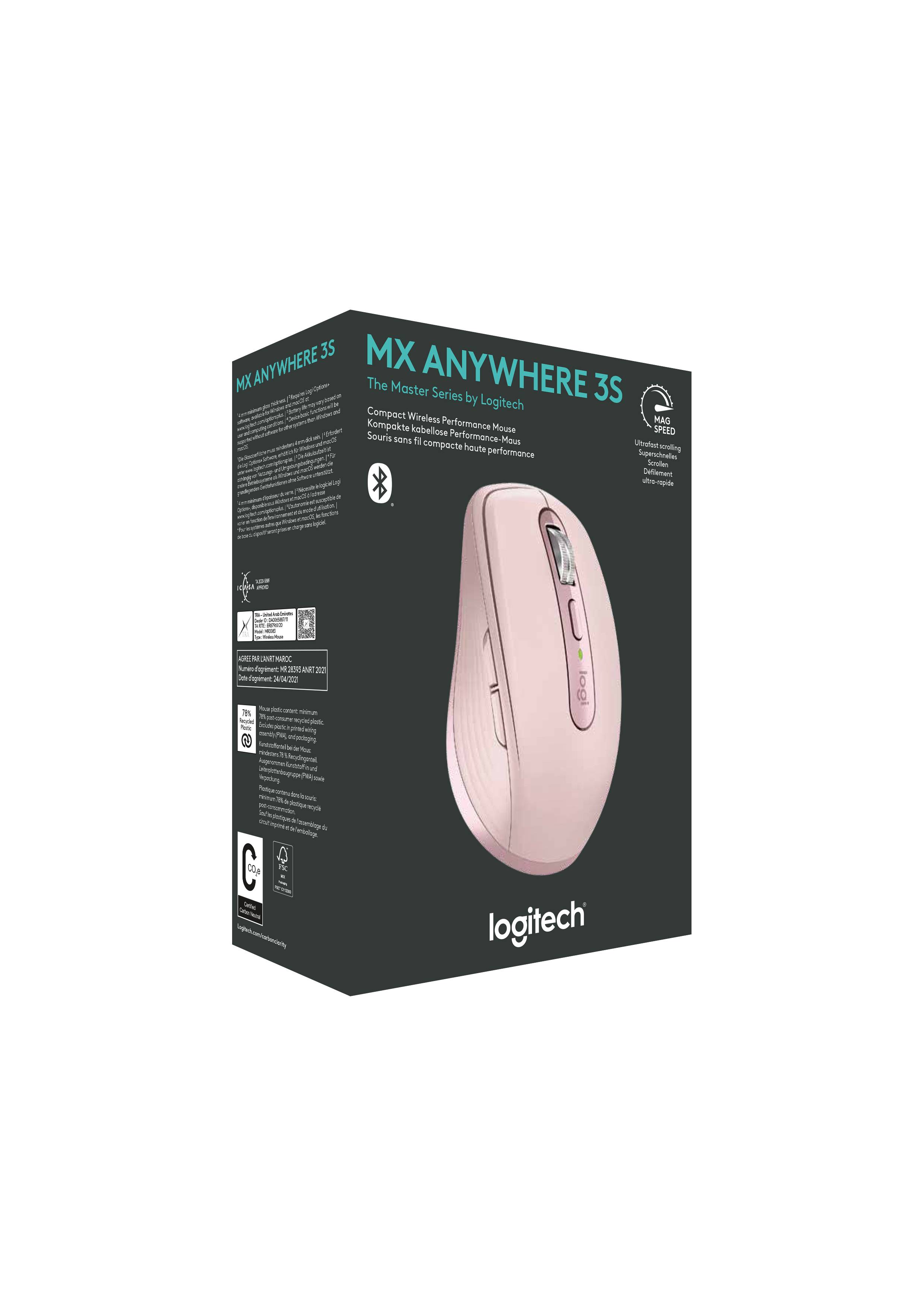 Rca Informatique - image du produit : MX ANYWHERE 3S ROSE - EMEA28-935