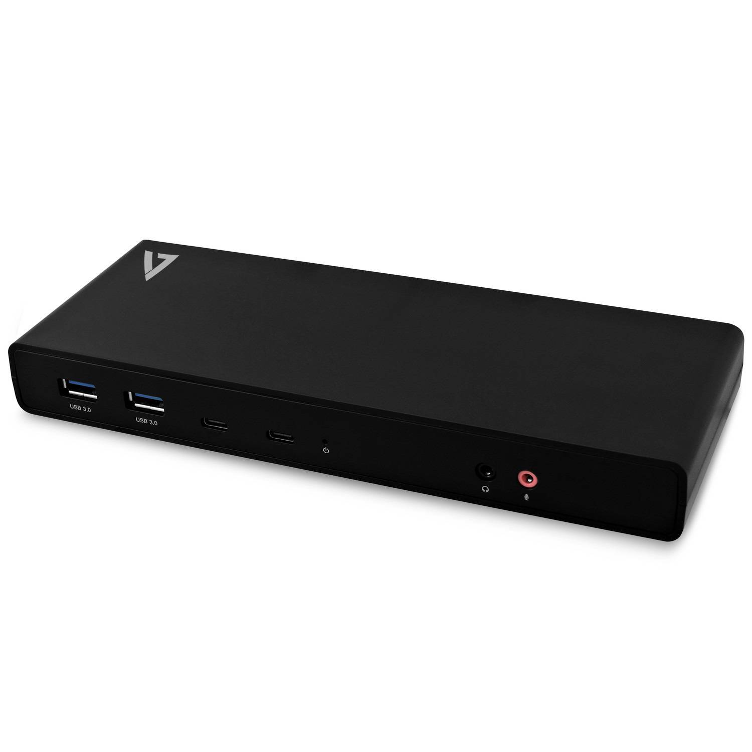 Rca Informatique - image du produit : STATION D ACCUEIL UNIV USBC HDMI-DP X2 USB3 RJ45 JACK X2