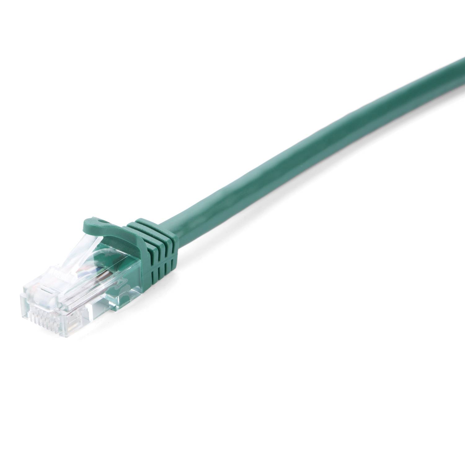 Rca Informatique - image du produit : CAT6 ETHERNET GREEN UTP 3M RJ45 100 COPPER SNAGLESS