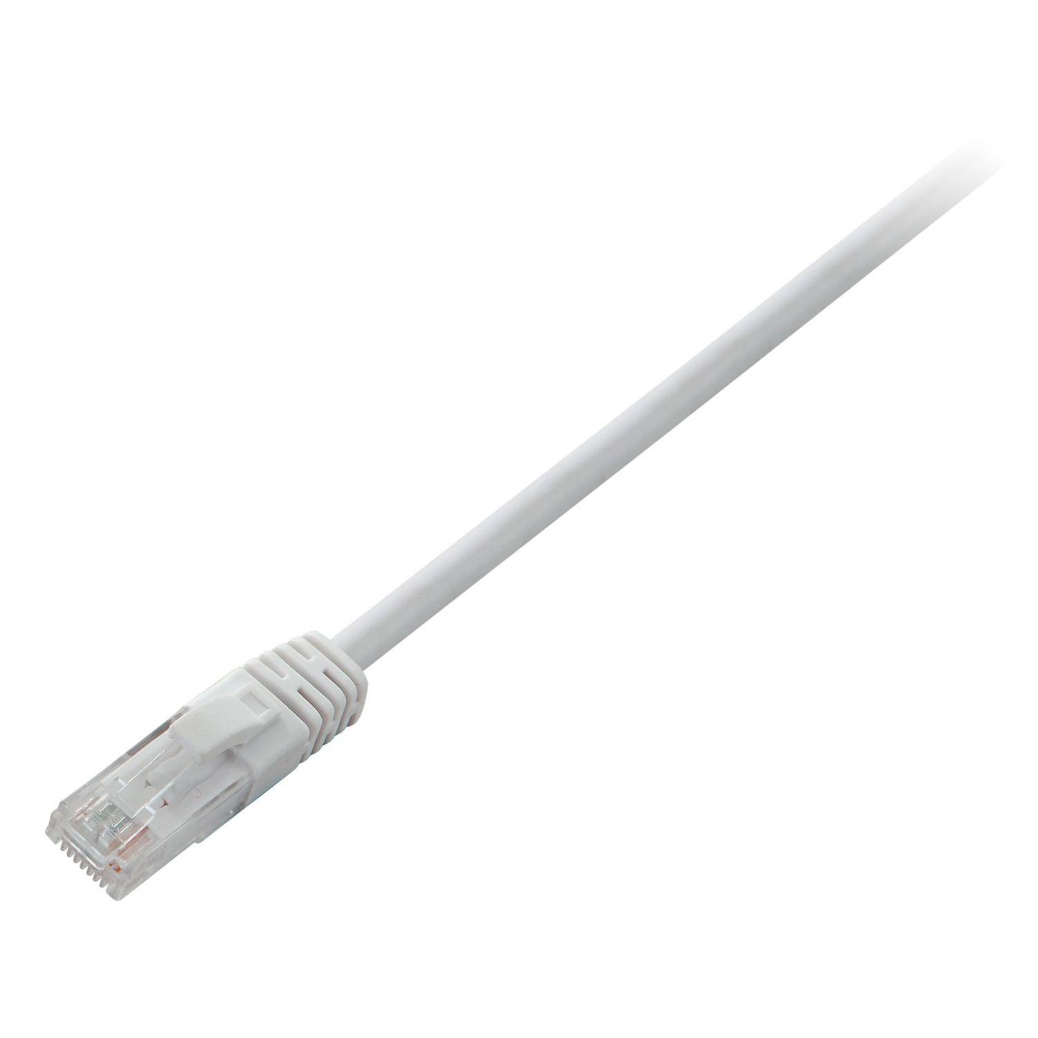 Rca Informatique - image du produit : CABLE RJ45 CAT6 UTP BLANC 5M 100 PERCENT CUIVRE