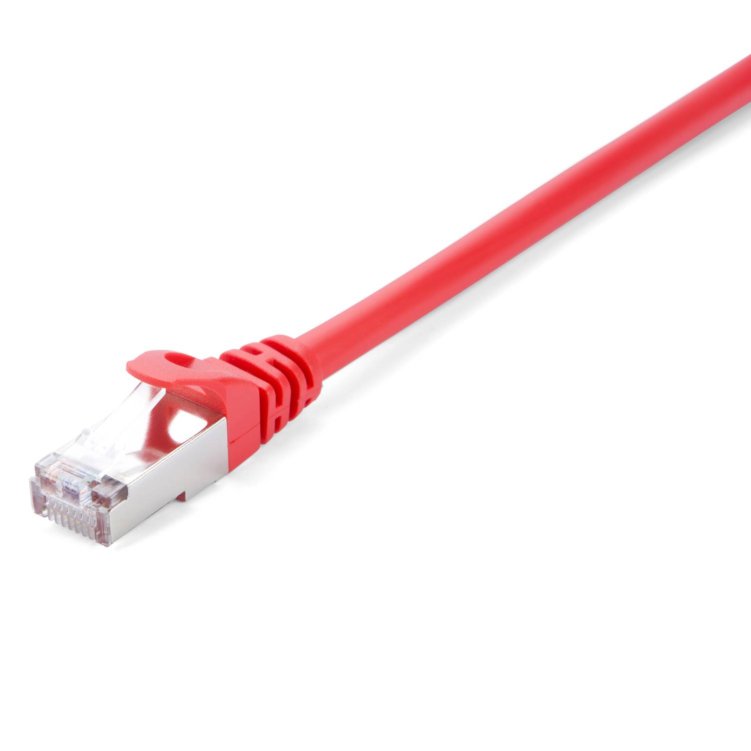 Rca Informatique - image du produit : CABLE RJ45 CAT6 STP ROUGE 2M 100 PERCENT CUIVRE BLINDE