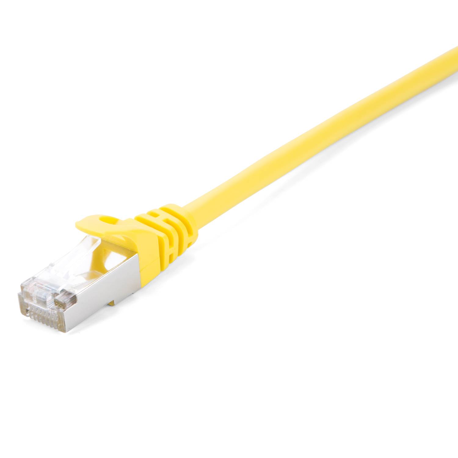 Rca Informatique - Image du produit : CABLE RJ45 CAT6 STP JAUNE 1M 100 PERCENT CUIVRE BLINDE