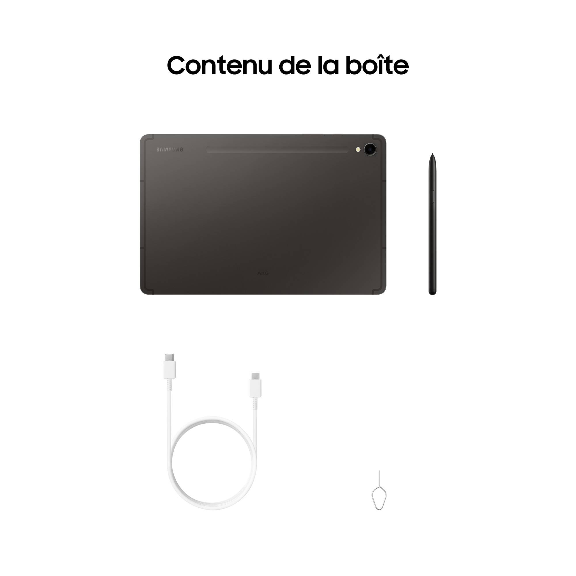 Rca Informatique - image du produit : GALAXY TAB S9 11IN 12/256GB ANTHRACITE