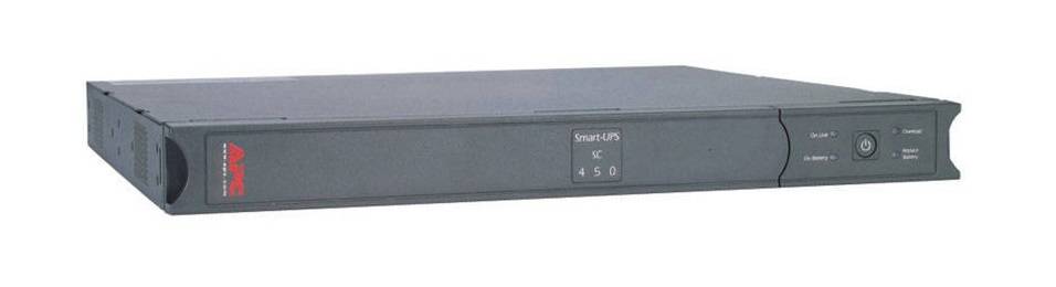 Rca Informatique - Image du produit : APC SMART-UPS SC 450VA 120V - 1U RACKMOUNT/TOWER IN