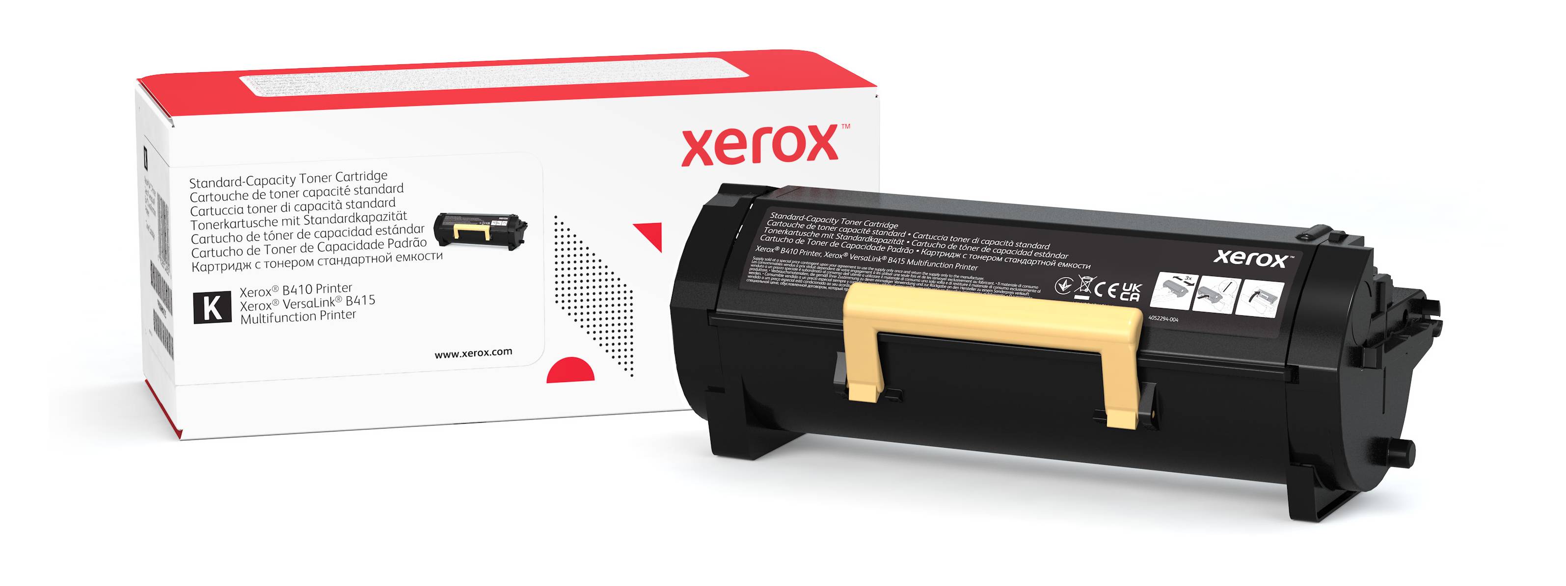 Rca Informatique - Image du produit : XEROX B410/B415 STANDARD CAPACITY BLACK TONER CARTRIDGE (