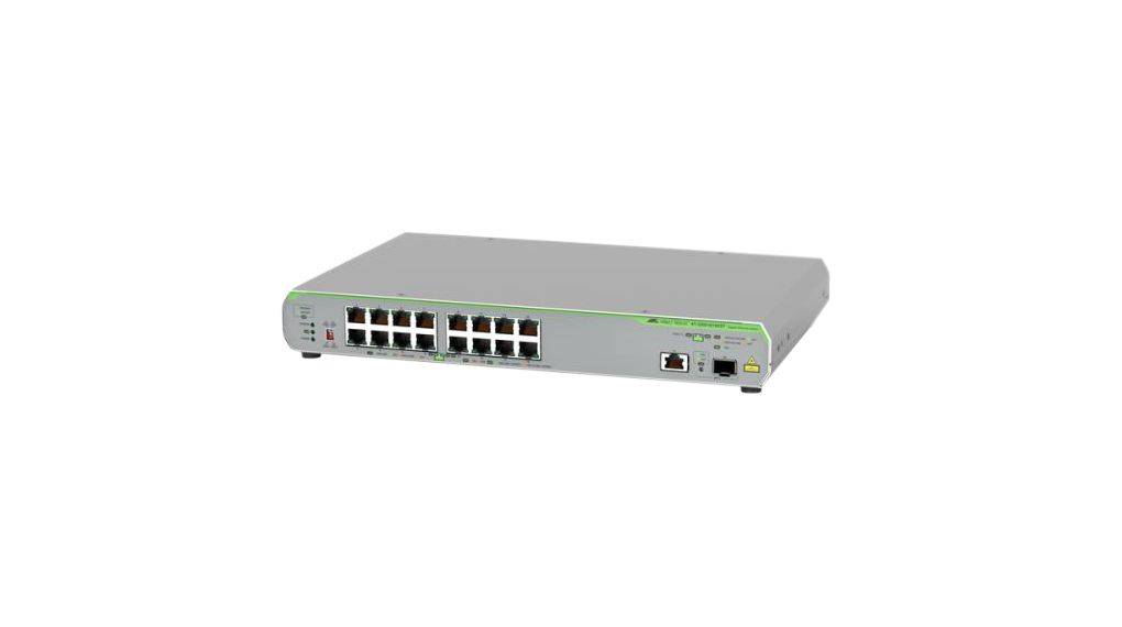 Rca Informatique - image du produit : GIGABIT UNMANG SWITCH W 10G UPL 16X 100M/1G-T EU POWER