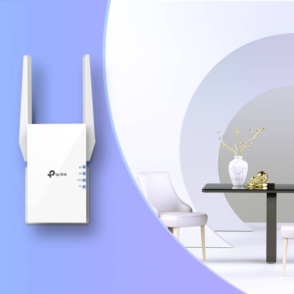 Rca Informatique - image du produit : AX1500 WI-FI 6 RANGE EXTENDER WALL PLUGGED WPS