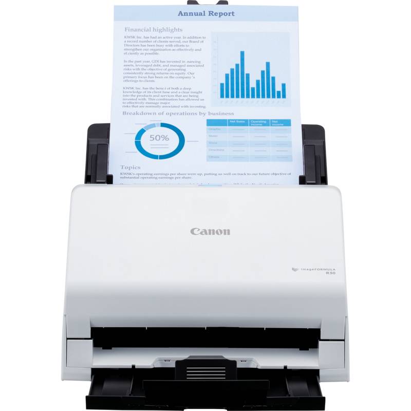 Rca Informatique - image du produit : FORMULA R30 SCANNER BLACK AND WHITE 25 PPM / 50 IPM (A4 200 DP