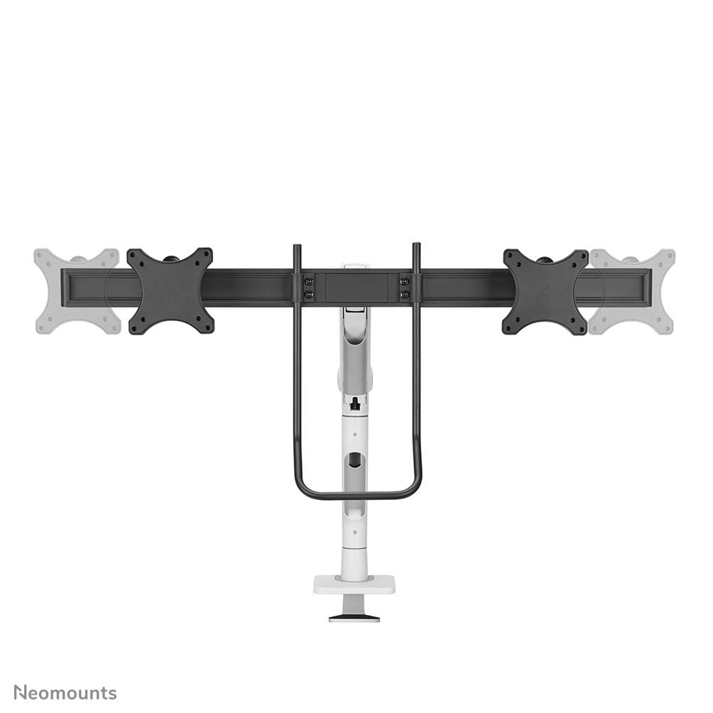 Rca Informatique - image du produit : NEOMOUNTS SELECT DESK MOUNT DOUBLE DISPLAY CROSSBAR (TOPFIX