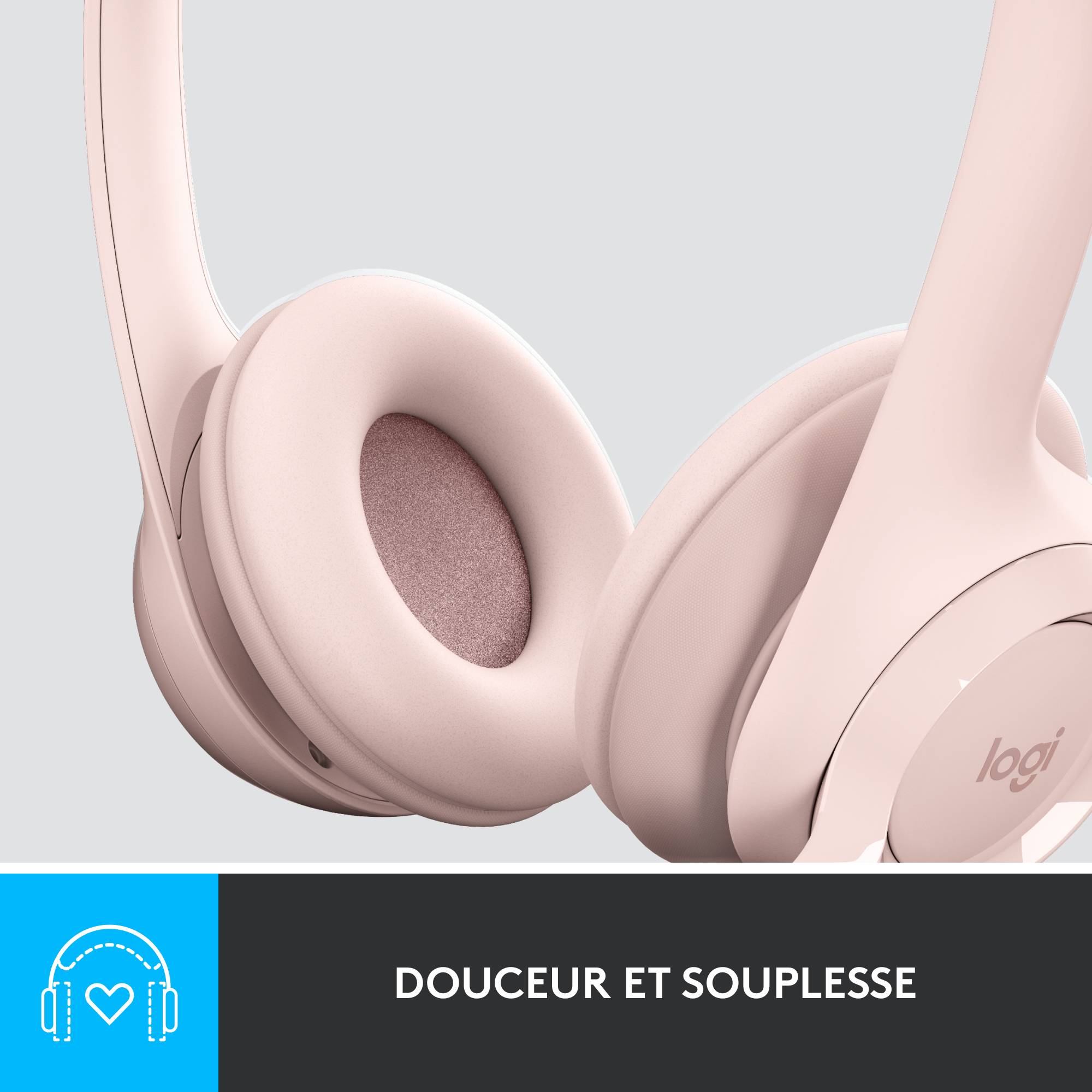 Rca Informatique - image du produit : H390 USB COMPUTER HEADSET -ROSE-EMEA-914