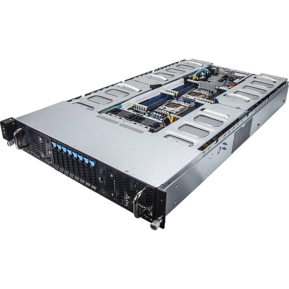 Rca Informatique - Image du produit : INTEL BAREBONE G250-G52 2U 2CPU 24XDIMM 8XHDD 8XPCIE 2X2000W 80+