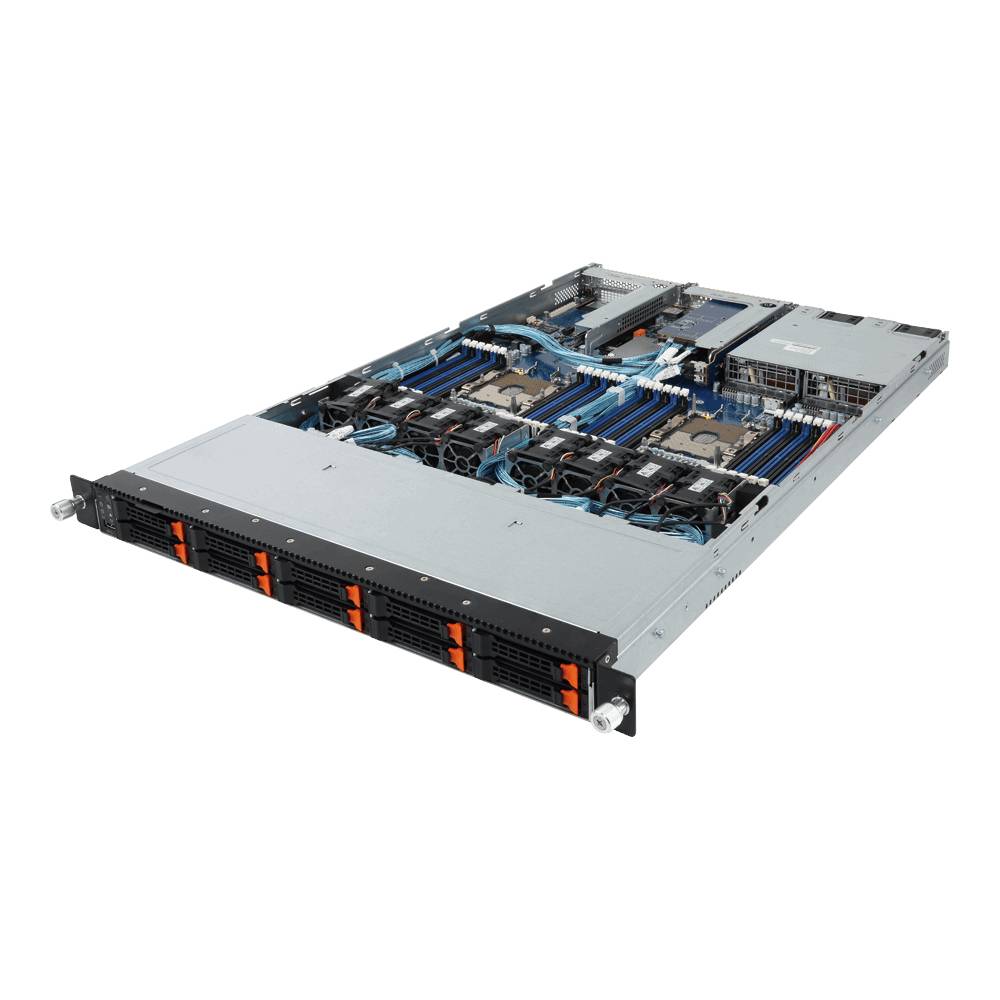 Rca Informatique - Image du produit : INTEL BAREBONE R181-NA0 1U 2CPU 24XDIMM 10XHDD 1XPCIE 2X1200W 80