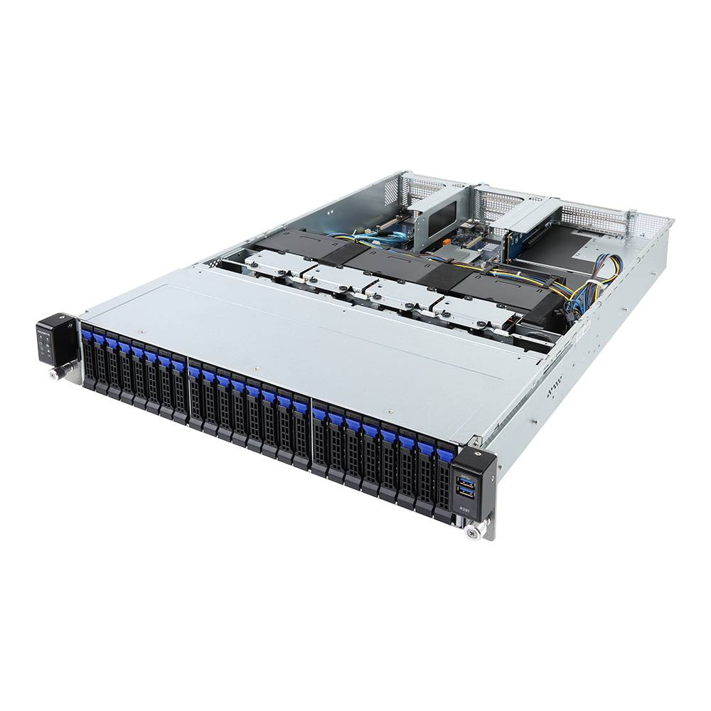 Rca Informatique - Image du produit : INTEL BAREBONE R281-G30 2U 2CPU 24XDIMM 24XHDD 8XPCIE 2X2000W 80