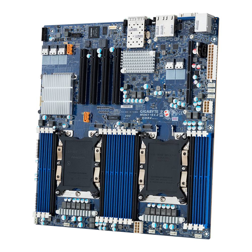 Rca Informatique - image du produit : INTEL MB MD61-SC2 2XLGA3647 16XDIMM 2X10GB 2X1GB 12XSATA3