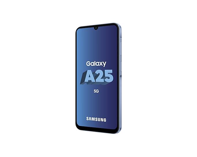 Rca Informatique - image du produit : SAMSUNG GALAXY A25 5G 256GB BLUE 6.44IN ANDROID 14 USB TYPE-