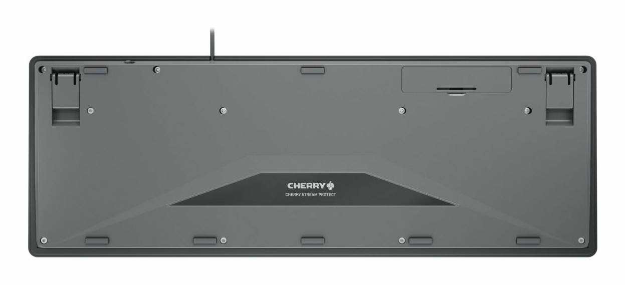 Rca Informatique - image du produit : CHERRY STREAM PROTECT KEYBOARD BLACK UK-ENGLISH LAYOUT