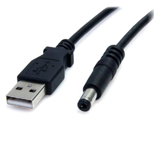 Rca Informatique - Image du produit : CABLE DALIMENTATION USB VERS PRISE DC 5V TYPE M DE 91 CM
