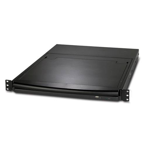 Rca Informatique - image du produit : 17 RACK LCD CONSOLE 8 PORT W/ INTEGR 8 PORT ANALOG KVM SWIT