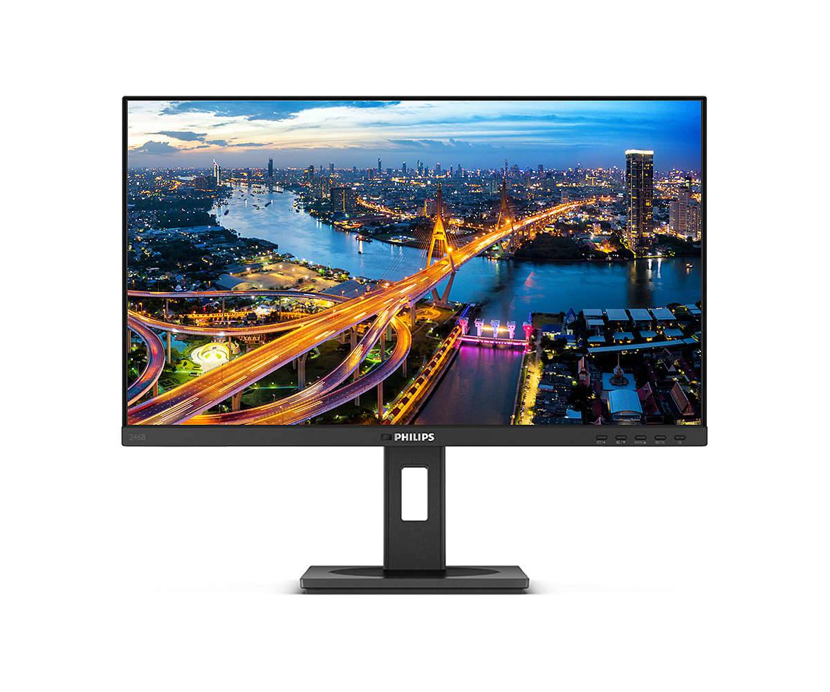 Rca Informatique - image du produit : MONITOR 24IN 16:9 UFHD IPS 2HDMI DP USB-C 2WX2 150MM