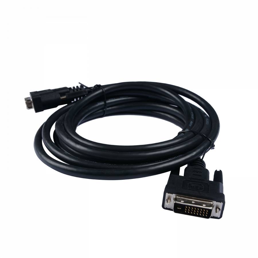 Rca Informatique - image du produit : DVI CABLE DUAL LINK 3M 10FT BLK DVI-D CABLE 4K 30HZ UHD BLACK