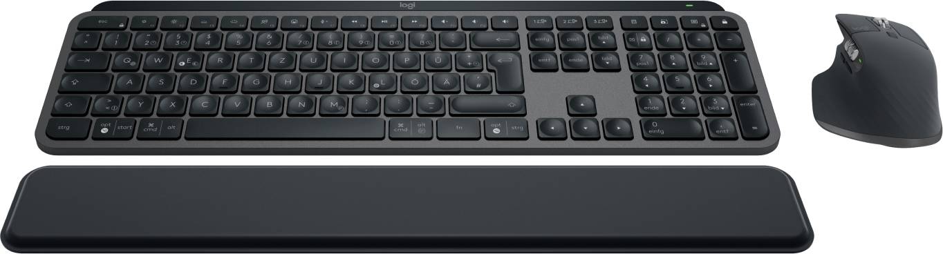 Rca Informatique - image du produit : MX KEYS S COMBO - GRAPHITE DEU - BT- N/A - CENTRAL-419