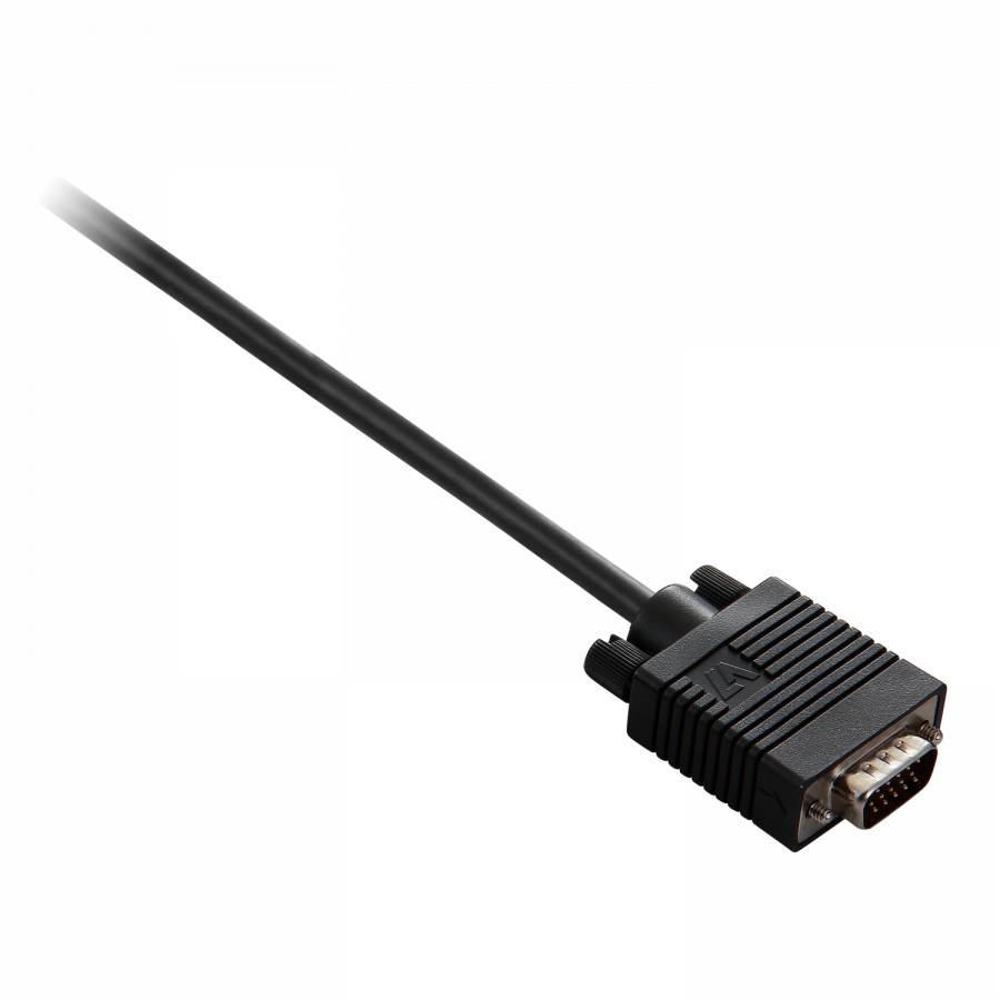 Rca Informatique - Image du produit : VGA CABLE 1080P 5M 16.4FT BLACK VGA TO VGA 1080P FHD VIDEO CABLE